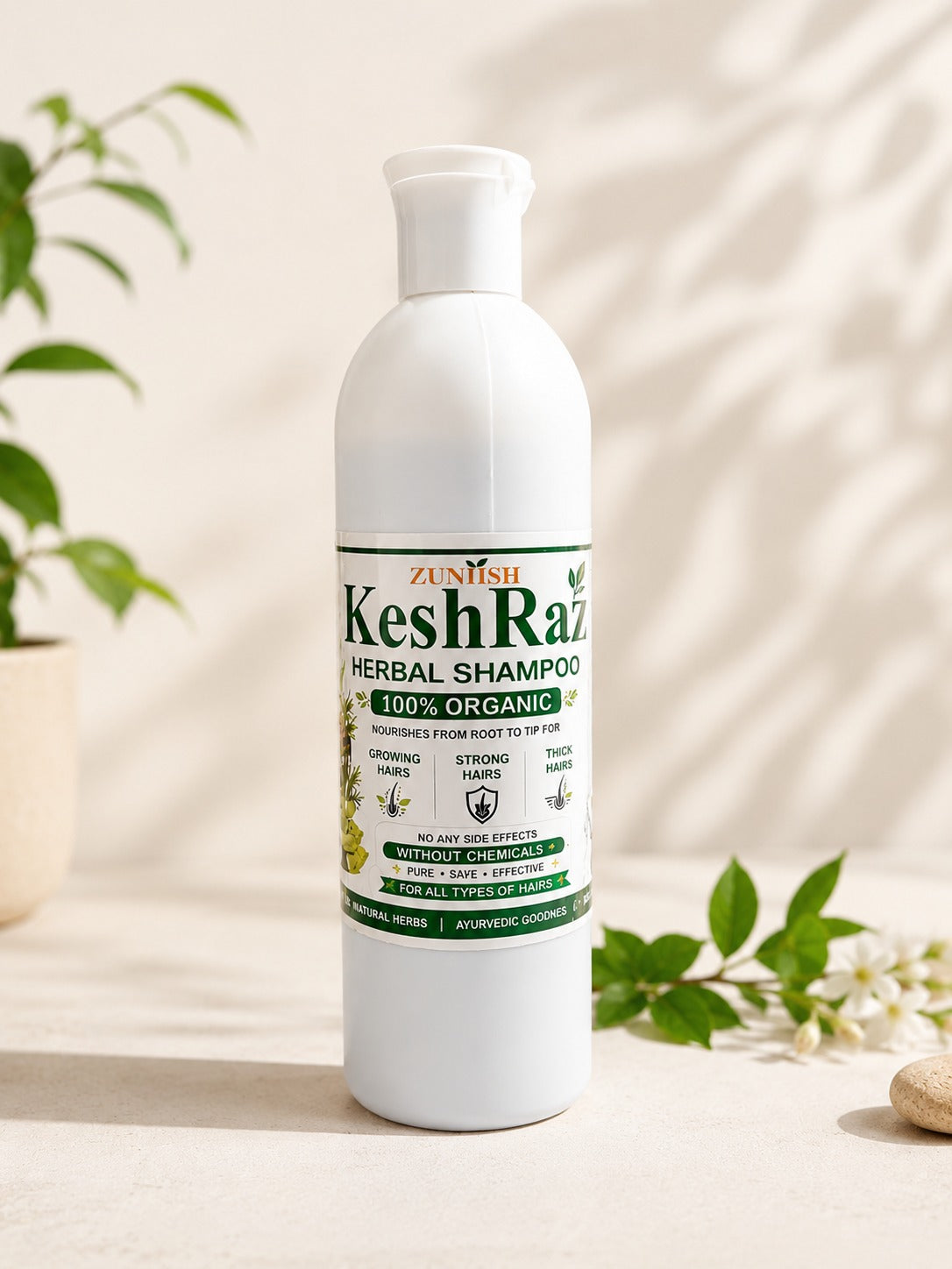 KeshRaz Herbal Shampoo 400ml Bottle